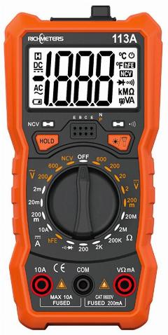 RichMeters RM113A Цифровой мультиметр