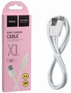 Кабель Type-c X1 Rapid 3A, для быстрой зарядки Apple Lightning Samsung для айфона, айпада, Iphone, ipad, airpods