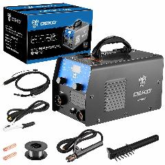 Сварочный полуавтомат DEKO DKWM200NG, MIG без газа/MMA/TIG LIFT, 200А + проволока 0.5 кг