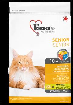 1st CHOICE Корм для кошек Mature or Less Active пожилых старше 10 лет Цыпленок