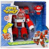 Трансформер Super Wings EU750321 Костюм трансформера с фигуркой мини Джетта, красная — фото 4