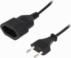 Удлинитель LOGILINK CP122 Сетевой Гнезда: 1 черный 1м 1шт