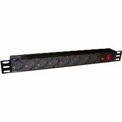 Блок розеток TWT (TWT-PDU19-10A8P-3.0), черный