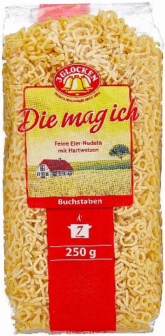 Макароны 3 GLOCKEN Die mag ich Алфавит Buchstaben 250г