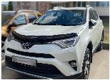 Дефлектор капота Toyota Rav 4 (Тойота Рав 4) IV 2013-2019 (мухобойка) CobraTuning — фото 4