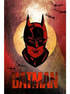 Металлический пин The Batman (2022)