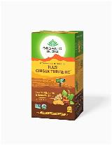 Чай органический из Тулси с Имбирем и Куркумой Organic India, 25 пакетиков — фото 2