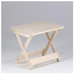 Столик для шезлонга, 50×40×43 см, хвоя, «Добропаровъ», бежевый