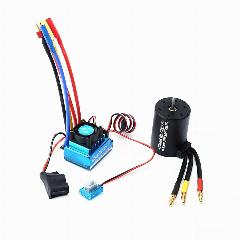Бесщеточный двигатель 3650 2300KV и комбинированная замена ESC 120A для HSP HPI, разноцветный
