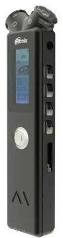 Диктофон Ritmix RR-145 8Gb Black, черный — фото 2