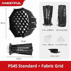 AMBITFUL PS45 Мини-софтбокс, ps45 and grid