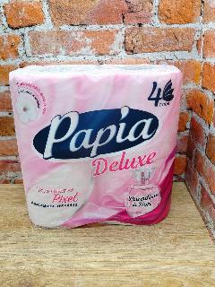 Papia Delux Paradiso Dei Fiori Туалетная бумага четырёхслойная 4 рулона