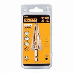 Ступенчатое сверло DeWalt DT5027 HSS, шестигранный хвостовик, 8-18мм