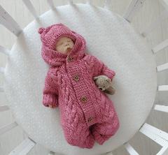 Комбинезон MAMINY ZAPISKY, розовый, 62
