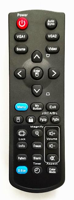 Пульт для проекторов Viewsonic PJD6245, PJD5132, PJD5134, PJD5232L, PJD5234L, PJD5533W, PJD6235, PJD6543, PJD6543w, PJD7820HD