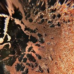Краситель для эпоксидной смолы всплывающий пигмент медь EPOXYMASTER, 25мл, медный