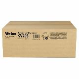 Полотенца бумажные листовые двухслойные Veiro Professional Comfort, 21х21 см, белый с тиснением лист, 20 уп. по 200 л. — фото 3