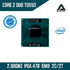 Процессор для ноутбука Intel Core 2 Duo T9550 ( 2,66 ГГц, PGA 478, 6 Мб, 2 ядра )