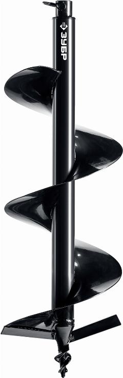 Шнек для грунта, d=250 мм, однозаходный Зубр 7051-25