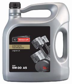 Синтетическое моторное масло Motorcraft А5 5W30 Synthetic, 5 л, 1 шт.