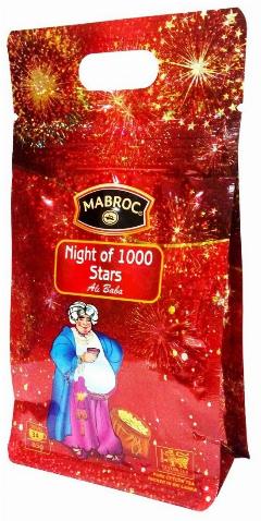 Чай "Ночь 1000 Звезд" Mabroc, крупнолистовой, Шри-Ланка, фольга, 85г