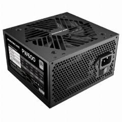 Powercase Блок питания PW600 80 Plus, ATX 2.31, 600W, APFC, DC-DC, 120mm Fan PS-600W-DC, черный