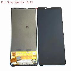 Оригинальный ЖК-дисплей для Sony Xperia 10 IV сенсорный стеклянный дигитайзер Запасные части XQ-CC54 XQ-CC72, black