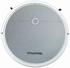 Робот-пылесос Starwind SRV4570 серебристый/белый