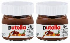 Шоколадная паста Nutella мини баночка (2 шт. по 25 гр