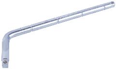 Вороток 1/2", 315 мм, Г-образный, 105 градусов KING TONY 4583-12R