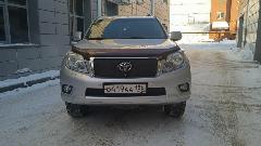 Утеплитель радиатора для Toyota Land Cruiser Prado 150 2009-2013 Комплект с камерой Установка на крючки