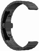 Сменный ремешок MyPads Inox Clip для умных-смарт часов Huawei Watch GT 2 Pro металлический (черный), 42-44-45 — фото 2