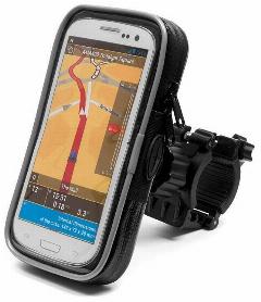 Держатель на руль Extreme Style TAB 155, для мотоциклов, велосипедов, электросамокатов, черный