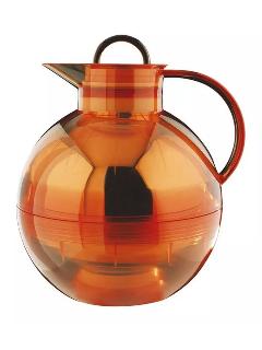 Термос-графин Shiny orange 1,0 L, оранжевый, прозрачный