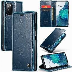 Чехол-книжка MyPads для Samsung Galaxy S20 FE, синий