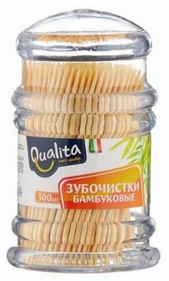 Qualita Зубочистки бамбуковые, 200 шт