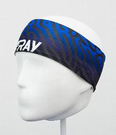 Повязка RAY летняя облегчённая двухслойная RAY (UNI) для мужчин и женщин, принт тигр синий 2