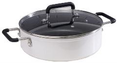 Кастрюля Custom Home Pan, 4 л, диаметр 26 см, белый