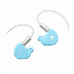 EPZ G20 Проводные наушники HIFI Music IEM Наушники-вкладыши Игровая гарнитура Тип C 1,8 мм/3,5 мм Кабель для наушников, Blue