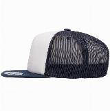 Кепка FLEXFIT для мужчин и женщин, navy/white/navy — фото 3