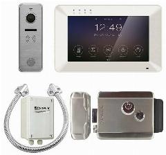 Комплект видеодомофона для дома Tantos Rocky HD и iPanel2 HD c замком