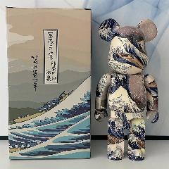 Bearbrick 400% Kanagawa Surf 28 см, 28cm