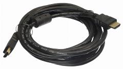 Шнур HDMI - HDMI ver 1.4 (с фильтрами), черный, 3 м
