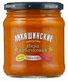 Консервация Икра кабачковая Лукашинские Нежная, 460г