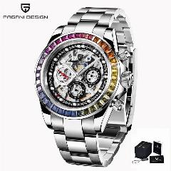 Наручные часы Pagani Design, rainbow steel