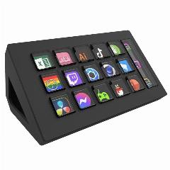 Визуальная клавиатура Stream Deck, ЖК-кнопка, 15 клавиш, контроль создания живого контента, пользовательская кнопка для Windows/macos/android/ios, подарок, black