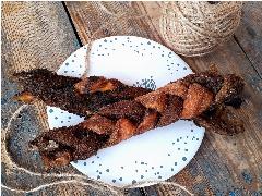 Рубец говяжий косички, лакомство для собак, все