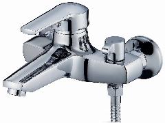 Смеситель Solone SITB3-A182 для ванной и душа с коротким изливом, хром