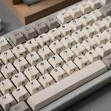 BINYEAE Ретро колпачки для клавиш Cherry Profile PBT 142 шт, KATAKANA-142keys — фото 3