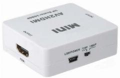 Конвертер 3rca-HDMI, av-HDMI, для монитора, игровой и тв приставки.